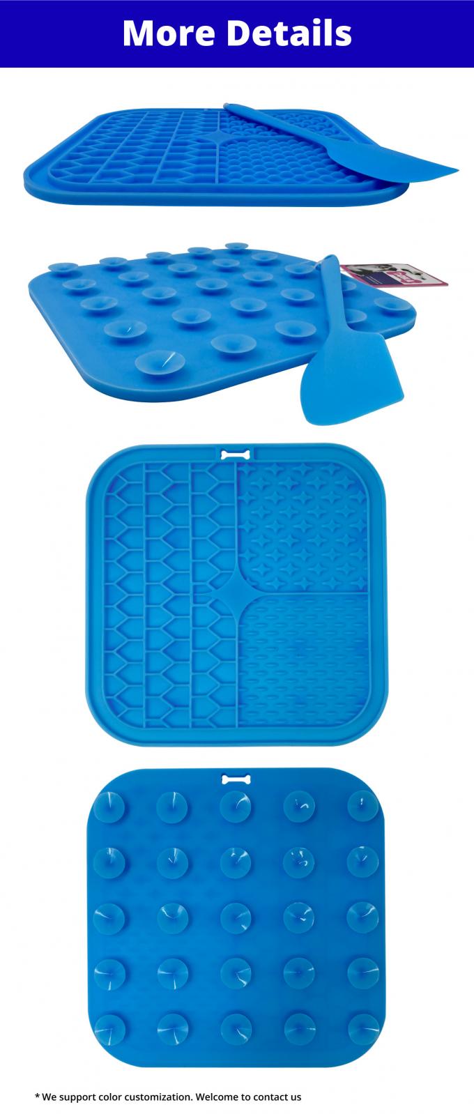 Lick Mat For Dogs Premium Lick Pad Suction Cups For Dog Anxiety Relief 0