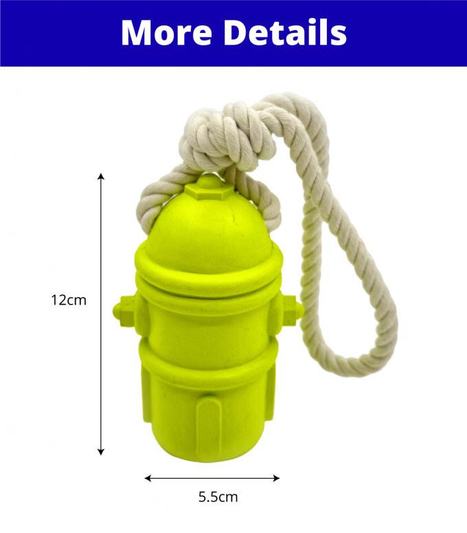 Fire Hydrant Rubber Dog Toy Durable Chew Toy For Dogs 0