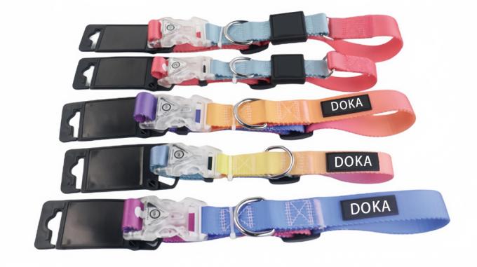 Durable Nylon Pet Collar Adjustable Comfortable Stylish For Dogs And Cats 0