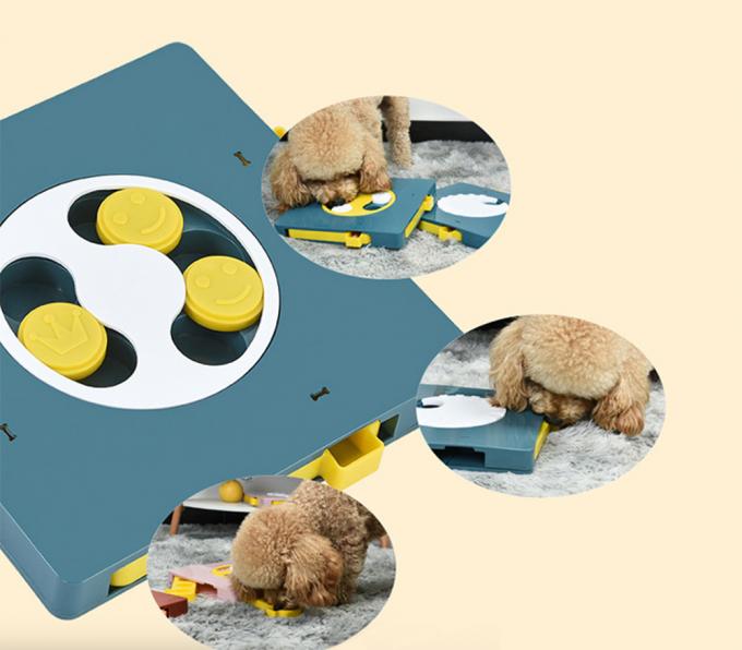 Interactive Dog Puzzle Toy Fun Feeding & IQ Training For Mental Stimulation 0