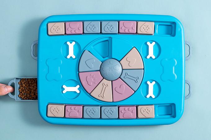 Dog Puzzle Toy Customizable Slow Feeder & IQ Training For Mental Stimulation 0