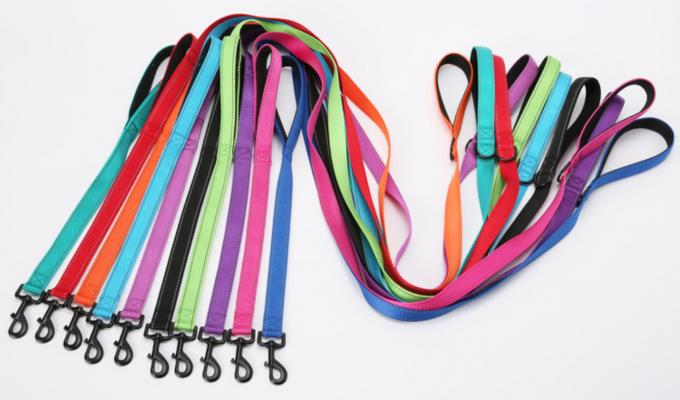 Durable Pet Nylon Leash Soft Handle Adjustable Length Safe For Dogs Cats Walking 0