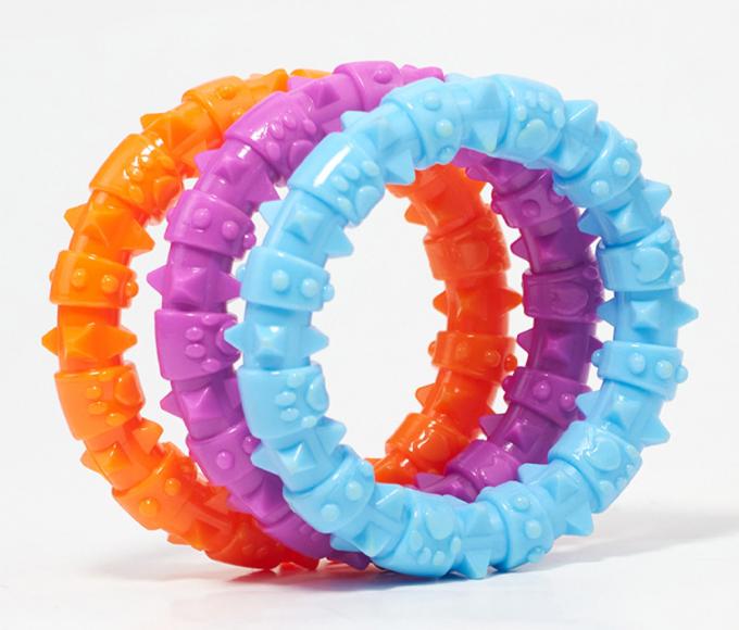 Pet Chew Toy TPR Material Durable Non-Toxic Effective Teeth Cleaning For Dogs 0