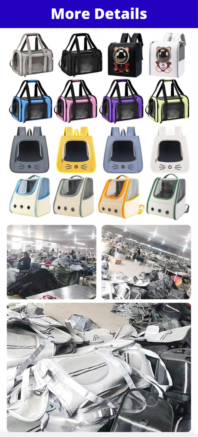 Cat Backpack Carrier Breathable Transparent Foldable Large Space Bubble For Kitty Small Dog 0