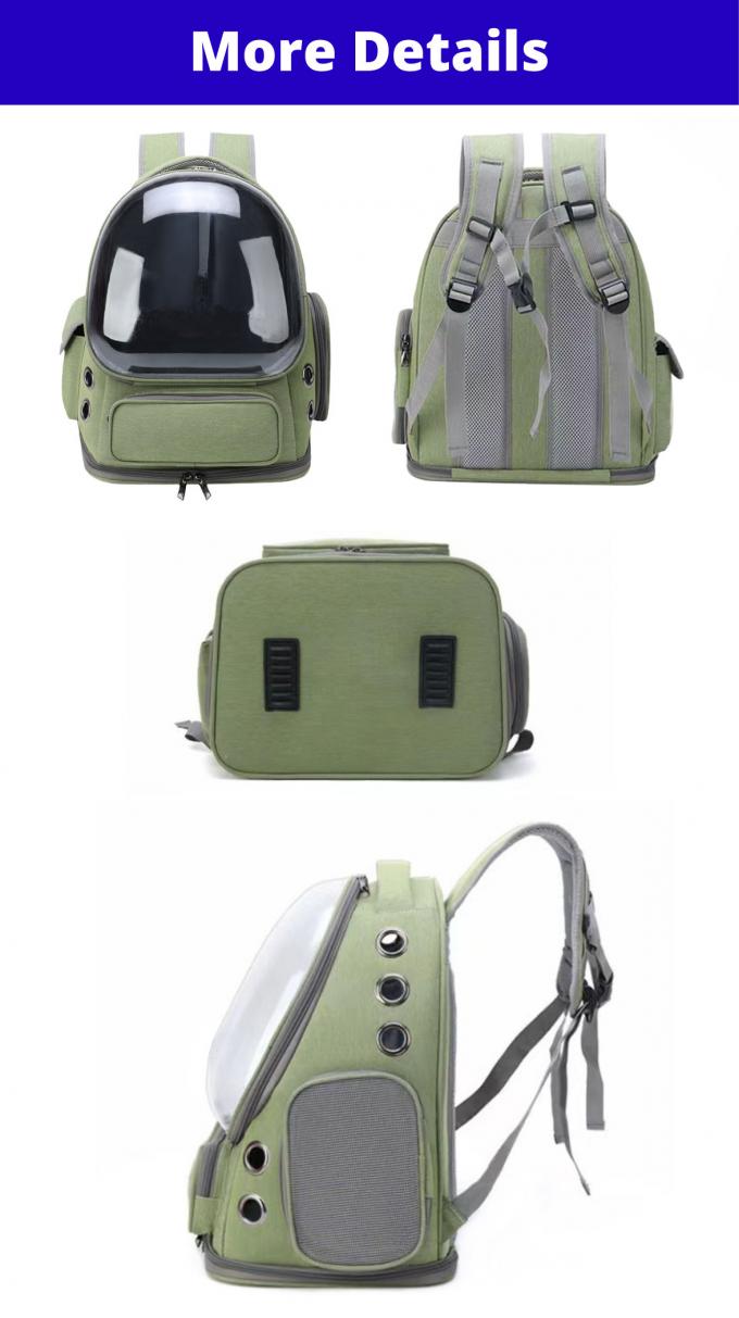 Cat Backpack Carrier Breathable Bubble Backpack Airline Approved Pet Travel Carrier 0