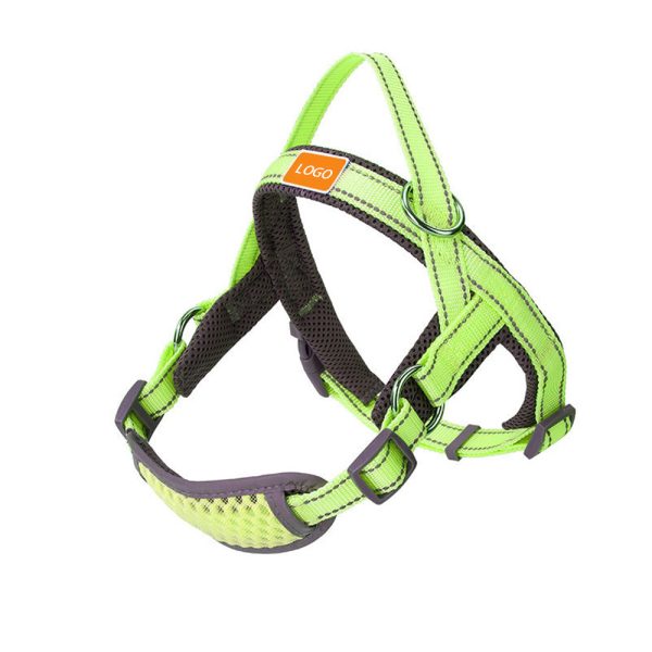 Small Medium Dogs Adjustable Breathable Dog Harness With Handle Small Medium Dogs Adjustable Breathable Dog Harness With Handle