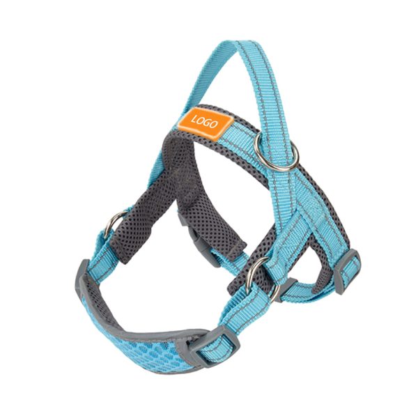 Small Medium Dogs Adjustable Breathable Dog Harness With Handle Small Medium Dogs Adjustable Breathable Dog Harness With Handle