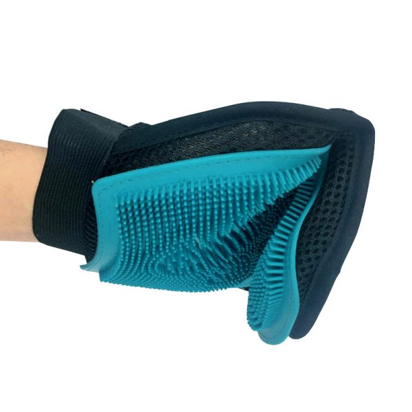 Pet Grooming Bath Glove Shower Double Sided Hair Remover Cleaning Gloves For Pets Pet Grooming Bath Glove Shower Double Sided Hair Remover Cleaning Gloves For Pets