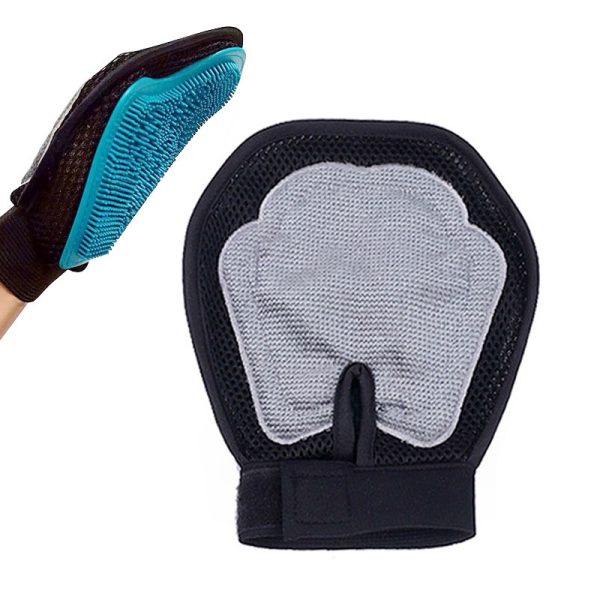 Pet Grooming Bath Glove Shower Double Sided Hair Remover Cleaning Gloves For Pets Pet Grooming Bath Glove Shower Double Sided Hair Remover Cleaning Gloves For Pets