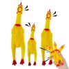 Screaming Chicken Bite Resistant Squeaky Pet Rubber Dog Toy Screaming Chicken Bite Resistant Squeaky Pet Rubber Dog Toy