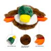 Dog Soft Plush Toys Stuffing Free Interactive Squeaky Puppy Wild Duck