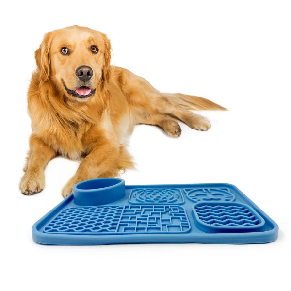 Silicone Dog Slow Feeding Mat Lick Mat For Dogs Cats With Suction Cups Silicone Dog Slow Feeding Mat Lick Mat For Dogs Cats With Suction Cups