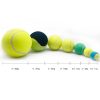 Dog Tennis Balls Custom Logo Squeaky Multi Color Bulk Chew and Throw Toys
