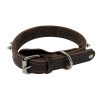 Durable Stylish Secure Adjustable Spiked Genuine Leather Dog Collar Durable Stylish Secure Adjustable Spiked Genuine Leather Dog Collar