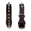 Durable Stylish Secure Adjustable Spiked Genuine Leather Dog Collar Durable Stylish Secure Adjustable Spiked Genuine Leather Dog Collar
