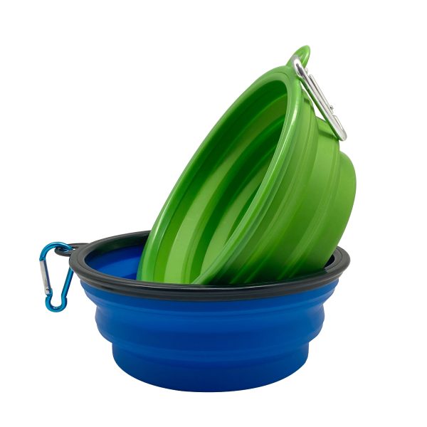 Silicone Portable Collapsible Slow Feeder Pet Dog Water Bowl With Lid Pet Folding Bowl Silicone Portable Collapsible Slow Feeder Pet Dog Water Bowl With Lid Pet Folding Bowl