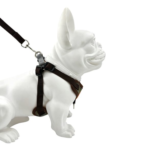 Reflective Custom Logo Dog Harness Leash Set For Small Medium Dogs Reflective Custom Logo Dog Harness Leash Set For Small Medium Dogs