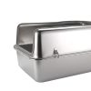 Easy Cleaning Enclosed Cat Litter Box Stainless Steel Non Sticky Easy Cleaning Enclosed Cat Litter Box Stainless Steel Non Sticky