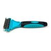 Pet Grooming Tool Dog Brush Double Sided Deshedding Tool Undercoat Rake 19 X 9cm Pet Grooming Tool Dog Brush Double Sided Deshedding Tool Undercoat Rake 19 X 9cm