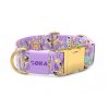 Colorful Nylon Dog Collar Adjustable Durable Lightweight Pet Collar For All Dogs Colorful Nylon Dog Collar Adjustable Durable Lightweight Pet Collar For All Dogs