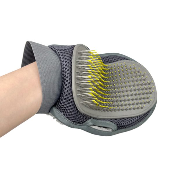 Pet Grooming Glove Double-Sided Deshedding Mitt For Dogs Cats Massage Hair Removal Pet Grooming Glove Double-Sided Deshedding Mitt For Dogs Cats Massage Hair Removal