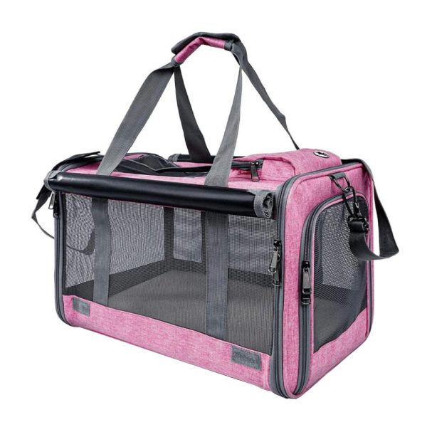 Premium Soft-Sided Pet Carrier For Large Medium Cats And Dogs Travel Safe Secure Premium Soft-Sided Pet Carrier For Large Medium Cats And Dogs Travel Safe Secure