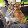Pet Car Seat Cover For Back Seat,Non-Slip Backseat Protector With Mesh Window Pet Car Seat Cover For Back Seat,Non-Slip Backseat Protector With Mesh Window