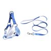 Nylon Pet Dog Chest Harness Leash Set Colorful Adjustable Comfortable