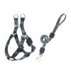 Durable Nylon Pet Harness And Leash Set Adjustable Safe Comfortable For Dogs Durable Nylon Pet Harness And Leash Set Adjustable Safe Comfortable For Dogs