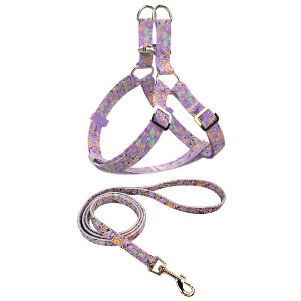 Durable Nylon Pet Leash And Harness Set Adjustable Comfortable For Small Large Dogs Durable Nylon Pet Leash And Harness Set Adjustable Comfortable For Small Large Dogs