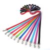 Durable Pet Nylon Leash Soft Handle Adjustable Length Safe For Dogs Cats Walking