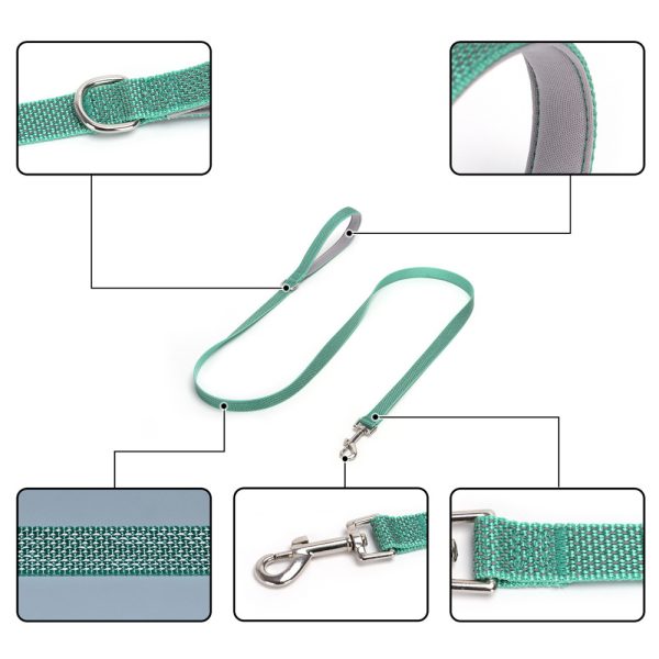 Pet Nylon Leash Reflective Durable Comfortable Grip Walking Perfect For Dogs Pet Nylon Leash Reflective Durable Comfortable Grip Walking Perfect For Dogs