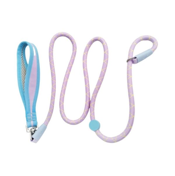 Nylon P Chain Dog Leash Durable Adjustable For Better Control Suitable For All Dog Sizes