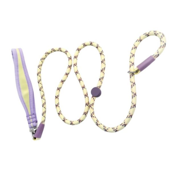 Nylon P Chain Dog Leash Durable Adjustable For Better Control Suitable For All Dog Sizes