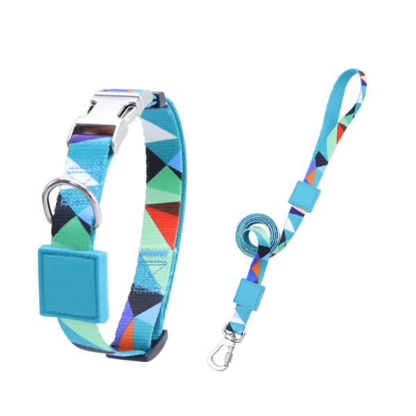 Durable Nylon Pet Collar Leash Set Adjustable Comfortable For Small Medium Large Dogs Durable Nylon Pet Collar Leash Set Adjustable Comfortable For Small Medium Large Dogs