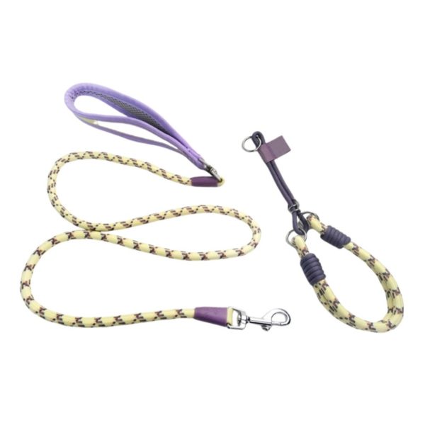 Durable Nylon Pet Collar Leash Set Heavy Duty Adjustable Comfortable For Dogs Cats Durable Nylon Pet Collar Leash Set Heavy Duty Adjustable Comfortable For Dogs Cats