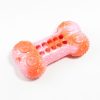 TPR Pet Chew Bone Toy Treat Dispensing Slow Feeding Teeth Cleaning Bite-Resistant Dog Toy