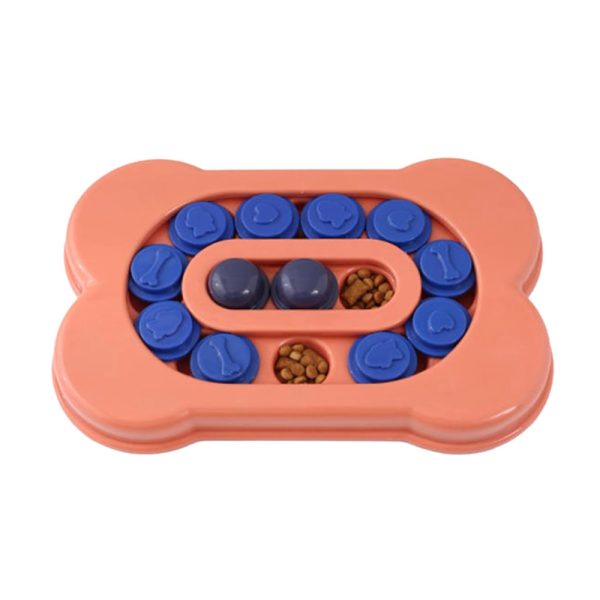Dog Training Toy Puzzle Foraging Plate Interactive Toys For IQ Training Toy