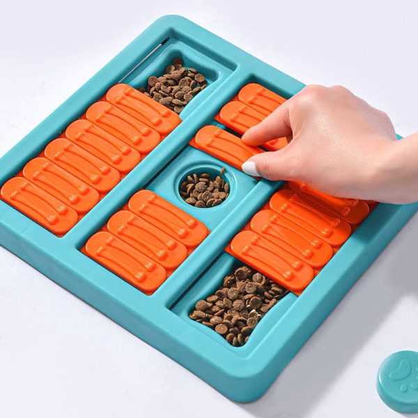 Pet Puzzle Toy Foraging Dog Toys IQ Sniffing Training Stress Relief Slow Eating Feeder Game