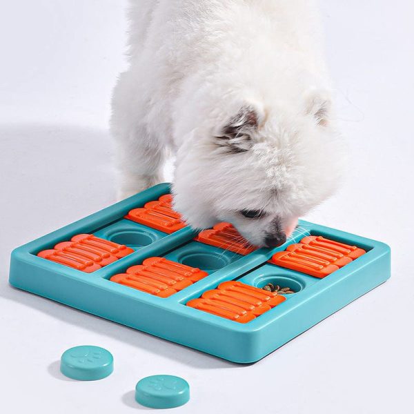 Pet Puzzle Toy Foraging Dog Toys IQ Sniffing Training Stress Relief Slow Eating Feeder Game