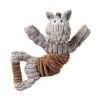 Squeaky Dog Toy Durable Large Breed Interactive Toy Stuffed Plush Dog Toy With Crinkle Paper