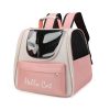 Cat Backpack Carrier Breathable Transparent Foldable Large Space Bubble For Kitty Small Dog