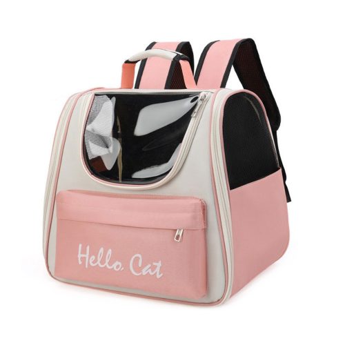 Cat Backpack Carrier Breathable Transparent Foldable Large Space Bubble For Kitty Small Dog