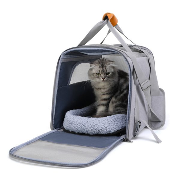 Travel Cat Bag Fashionable Outdoor Portable Foldable Breathable Portable Pet Bag Travel Cat Bag Fashionable Outdoor Portable Foldable Breathable Portable Pet Bag