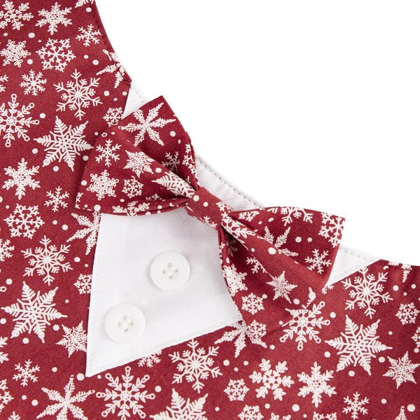 Cute Dog Cat Christmas Bandana Triangle Bibs, Festive Holiday Party Costume For Puppy Pets